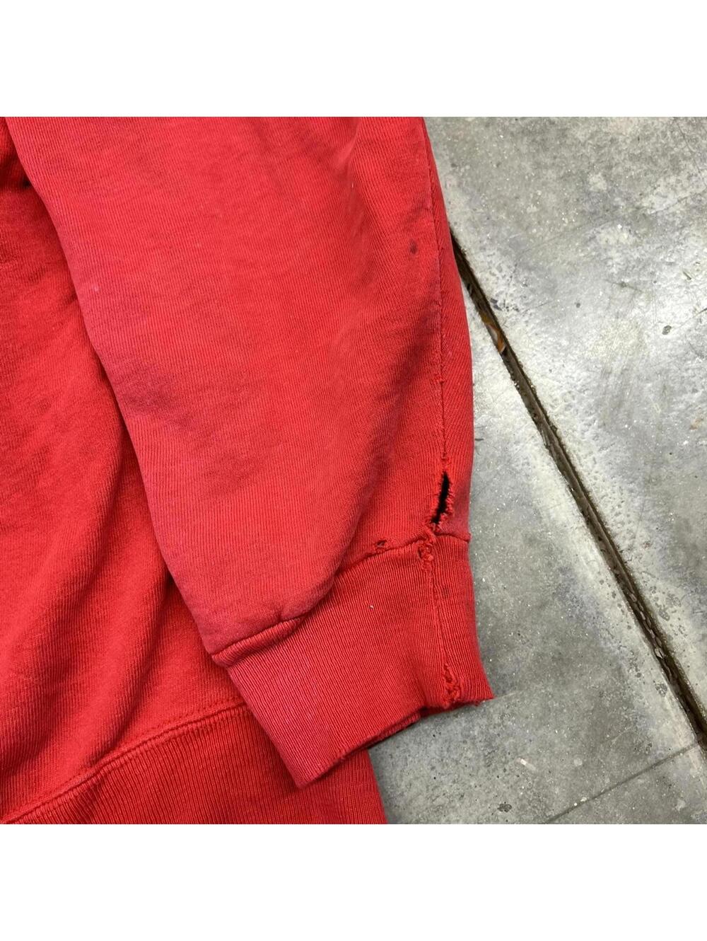 vintage champion made in usa red small logo crewneck size xl - Picture 6 of 6